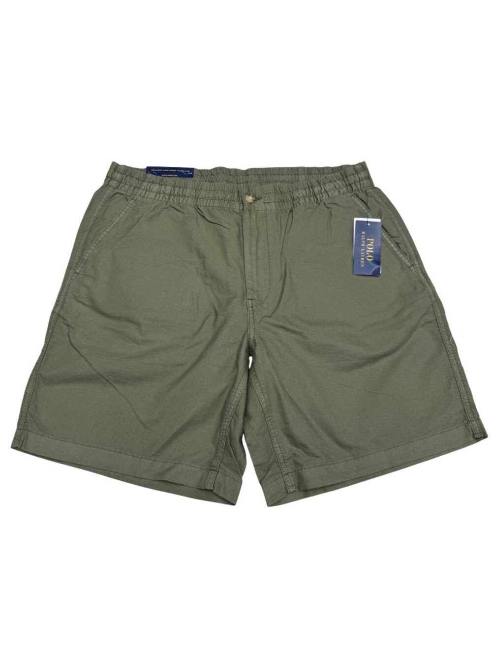 NWT $98 Polo Ralph Lauren Classic Fit Men's Green Shorts 100% Cotton, Size L